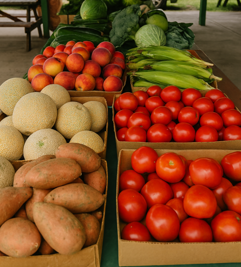Fruit at the Farmer's Market.
